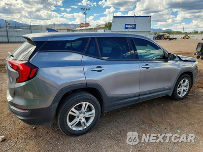 Trzecie zdjęcie samochodu z tyłu: 2018 GMC TERRAIN SLE VIN:3GKALMEV6JL280832 - miniatura