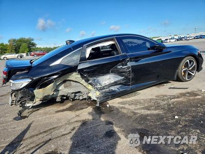 Trzecie zdjęcie samochodu z tyłu: 2022 HONDA ACCORD SPORT SE VIN:1HGCV1F40NA077727 - miniatura
