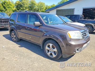 Czwarte zdjęcie samochodu z boku: 2013 HONDA PILOT EXL VIN:5FNYF4H66DB032167 - miniatura