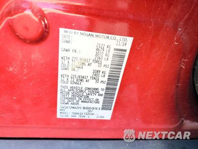 Zdjęcie 13 z 13 samochodu: 2015 NISSAN ROGUE SV VIN:5N1AT2MV2FC800993 - miniatura