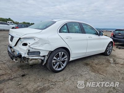 Trzecie zdjęcie samochodu z tyłu: 2021 MERCEDES-BENZ C 300 4MATIC VIN:W1KWF8EB6MR625544 - miniatura