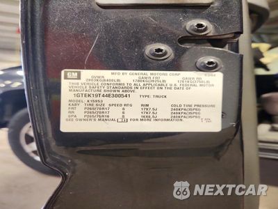 Zdjęcie 12 z 12 samochodu: 2004 GMC NEW SIERRA K1500 VIN:1GTEK19T44E300541 - miniatura