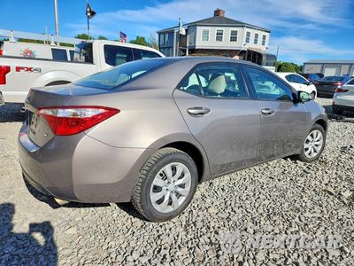 Trzecie zdjęcie samochodu z tyłu: 2016 TOYOTA COROLLA LE VIN:2T1BURHE2GC687824 - miniatura