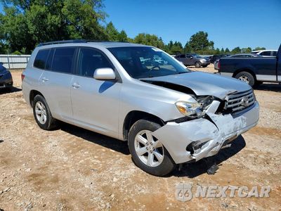 Czwarte zdjęcie samochodu z boku: 2010 TOYOTA HIGHLANDER SE VIN:5TDKK3EH2AS021031 - miniatura