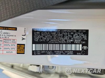 Zdjęcie 13 z 13 samochodu: 2024 TOYOTA PRIUS XLE VIN:JTDACAAU7R3031373 - miniatura