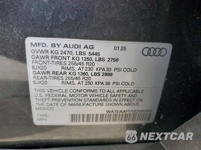 Zdjęcie 13 z 13 samochodu: 2025 AUDI Q5 PREMIUM PLUS 45 VIN:WA1EAAFY1S2050865 - miniatura