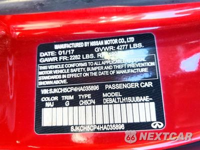 Zdjęcie 14 z 14 samochodu: 2017 INFINITI QX30 BASE VIN:SJKCH5CP4HA035896 - miniatura