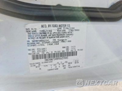 Zdjęcie 13 z 13 samochodu: 2009 MERCURY GRAND MARQUIS LS VIN:2MEHM75V89X627045 - miniatura
