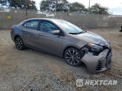 Czwarte zdjęcie samochodu z boku: 2019 TOYOTA COROLLA SE VIN:2T1BURHE7KC133588 - miniatura