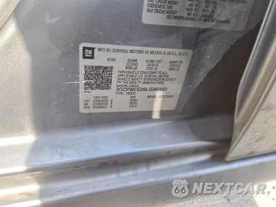Zdjęcie 12 z 12 samochodu: 2020 CHEVROLET SILVERADO C1500 LT VIN:3GCPWCED6LG366653 - miniatura