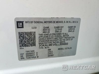 Zdjęcie 13 z 13 samochodu: 2020 GMC TERRAIN SLE VIN:3GKALMEV0LL209693 - miniatura