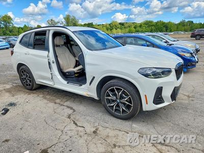 Czwarte zdjęcie samochodu z boku: 2023 BMW X3 XDRIVE30I VIN:5UX53DP02P9N66658 - miniatura