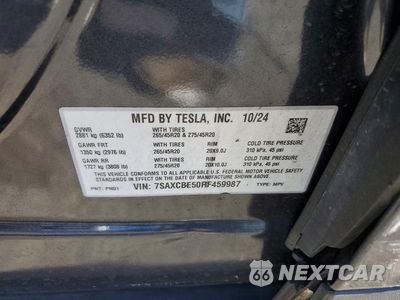 Zdjęcie 13 z 13 samochodu: 2024 TESLA MODEL X VIN:7SAXCBE50RF459987 - miniatura