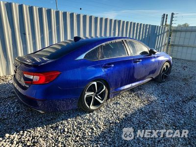 Trzecie zdjęcie samochodu z tyłu: 2021 HONDA ACCORD SPORT SE VIN:1HGCV1F49MA011434 - miniatura