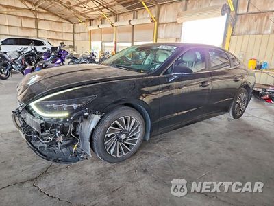 2023 HYUNDAI SONATA HYBRID SEL KMHL34JJXPA074707 - główne zdjęcie licytacji z USA - miniatura