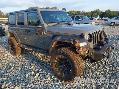 Czwarte zdjęcie samochodu z boku: 2022 JEEP WRANGLER UNLIMITED SPORT VIN:1C4HJXDG0NW108753 - miniatura