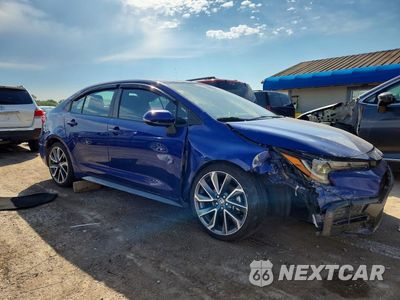 Czwarte zdjęcie samochodu z boku: 2021 TOYOTA COROLLA SE VIN:5YFP4MCE6MP079946 - miniatura