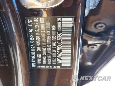 Zdjęcie 12 z 12 samochodu: 2013 PORSCHE PANAMERA 2 VIN:WP0AA2A78DL015097 - miniatura