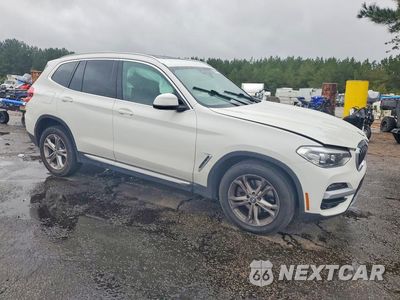 Czwarte zdjęcie samochodu z boku: 2020 BMW X3 SDRIVE30I VIN:5UXTY3C04LLE55506 - miniatura