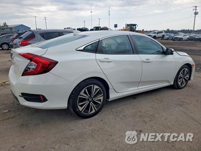 Trzecie zdjęcie samochodu z tyłu: 2017 HONDA CIVIC EX VIN:19XFC1F41HE030208 - miniatura