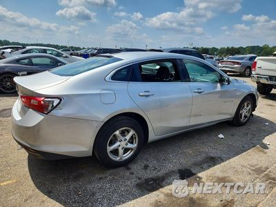 Trzecie zdjęcie samochodu z tyłu: 2018 CHEVROLET MALIBU LS VIN:1G1ZB5ST6JF112542 - miniatura