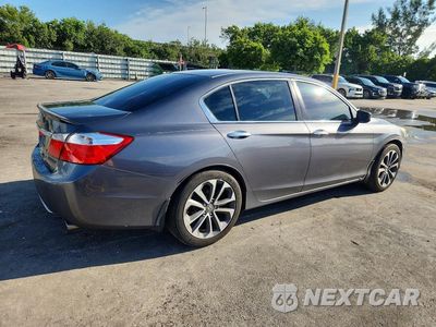 Trzecie zdjęcie samochodu z tyłu: 2013 HONDA ACCORD SPORT VIN:1HGCR2F50DA174797 - miniatura