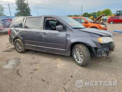 Czwarte zdjęcie samochodu z boku: 2014 DODGE GRAND CARAVAN SXT VIN:2C4RDGCG2ER331446 - miniatura