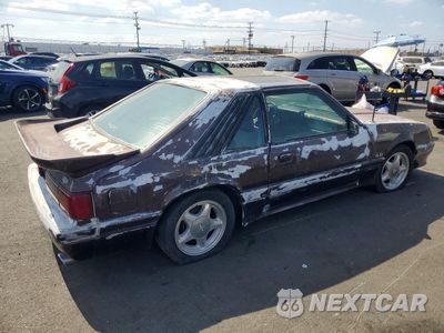 Trzecie zdjęcie samochodu z tyłu: 1986 FORD MUSTANG LX VIN:1FABP28M7GF201852 - miniatura