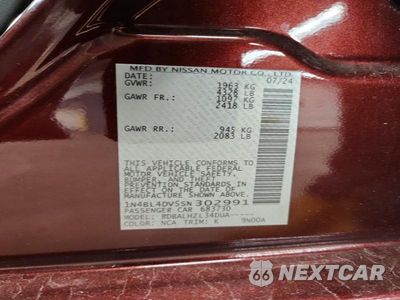 Zdjęcie 13 z 13 samochodu: 2025 NISSAN ALTIMA SV VIN:1N4BL4DV5SN302991 - miniatura