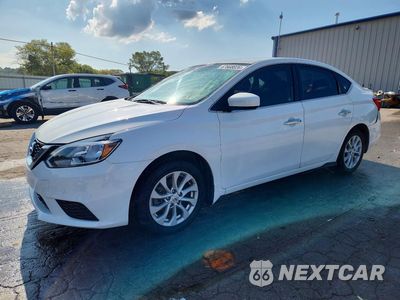2019 NISSAN SENTRA SV 3N1AB7AP0KY420615 - główne zdjęcie licytacji z USA - miniatura