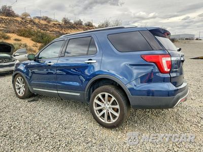 Drugie zdjęcie samochodu z przodu: 2017 FORD EXPLORER LIMITED VIN:1FM5K7FH0HGA41202 - miniatura