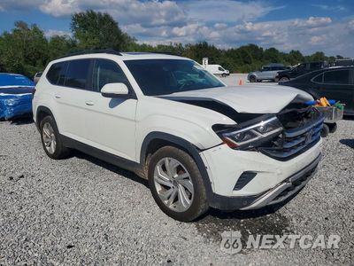Czwarte zdjęcie samochodu z boku: 2023 VOLKSWAGEN ATLAS SE VIN:1V2JR2CA8PC557630 - miniatura