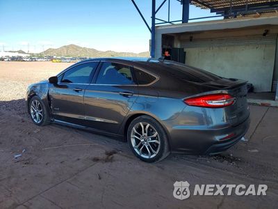 Drugie zdjęcie samochodu z przodu: 2019 FORD FUSION TITANIUM VIN:3FA6P0RU5KR182072 - miniatura