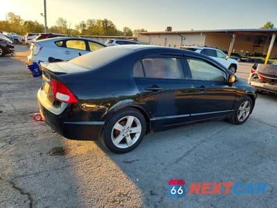 Trzecie zdjęcie samochodu z tyłu: 2009 HONDA CIVIC LX-S VIN:2HGFA16659H316562 - miniatura