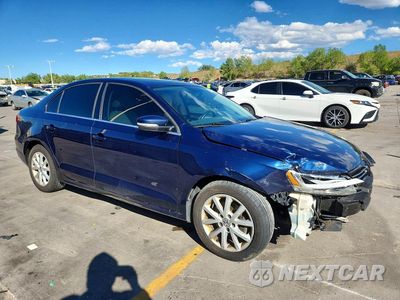 Czwarte zdjęcie samochodu z boku: 2014 VOLKSWAGEN JETTA SE VIN:3VWD07AJ3EM362326 - miniatura
