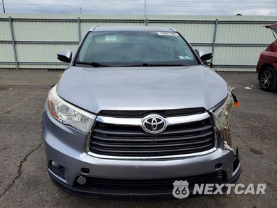Piąte zdjęcie samochodu w środku: 2016 TOYOTA HIGHLANDER XLE VIN:5TDJKRFH5GS344236 - miniatura