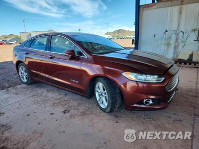 Czwarte zdjęcie samochodu z boku: 2016 FORD FUSION TITANIUM HEV VIN:3FA6P0RU2GR103352 - miniatura