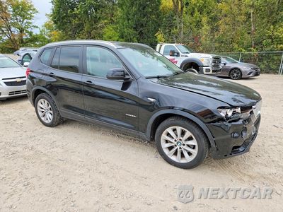 Czwarte zdjęcie samochodu z boku: 2017 BMW X3 XDRIVE28I VIN:5UXWX9C37H0W68629 - miniatura