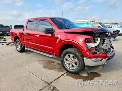 Czwarte zdjęcie samochodu z boku: 2021 FORD F150 SUPERCREW VIN:1FTFW1E53MKE51937 - miniatura