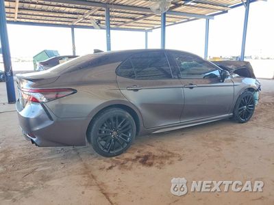 Trzecie zdjęcie samochodu z tyłu: 2022 TOYOTA CAMRY XSE VIN:4T1K61AK0NU009435 - miniatura