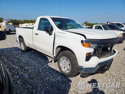 Czwarte zdjęcie samochodu z boku: 2022 CHEVROLET SILVERADO C1500 VIN:3GCNAAED8NG607819 - miniatura