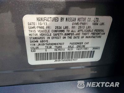 Zdjęcie 12 z 12 samochodu: 2014 INFINITI Q50 BASE VIN:JN1BV7AR9EM697607 - miniatura