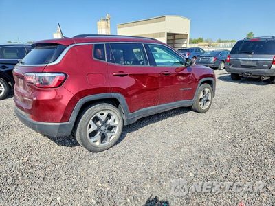 Trzecie zdjęcie samochodu z tyłu: 2021 JEEP COMPASS LIMITED VIN:3C4NJCCBXMT531359 - miniatura