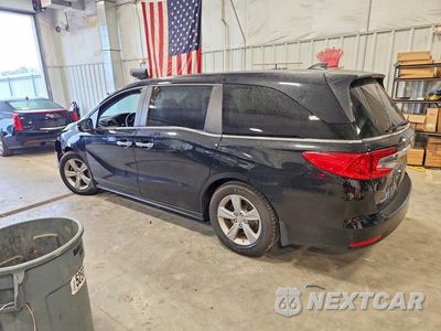 Drugie zdjęcie samochodu z przodu: 2018 HONDA ODYSSEY EX VIN:5FNRL6H56JB045108 - miniatura