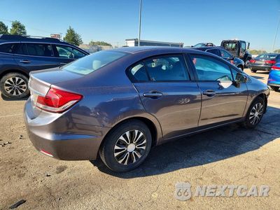 Trzecie zdjęcie samochodu z tyłu: 2015 HONDA CIVIC LX VIN:19XFB2F55FE108858 - miniatura