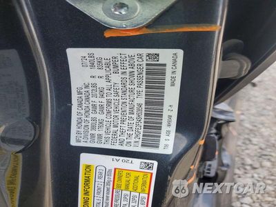 Zdjęcie 12 z 12 samochodu: 2025 HONDA CIVIC SPORT VIN:2HGFE2F54SH508546 - miniatura