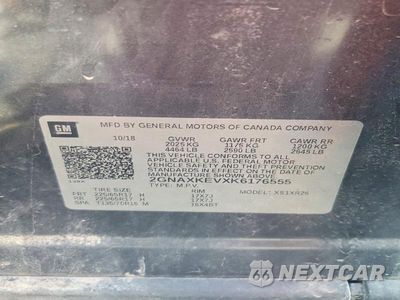 Zdjęcie 13 z 13 samochodu: 2019 CHEVROLET EQUINOX LT VIN:2GNAXKEVXK6176555 - miniatura