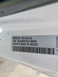 Zdjęcie 12 z 12 samochodu: 2020 RAM 1500 CLASSIC TRADESMAN VIN:3C6JR6DT2LG186343 - miniatura