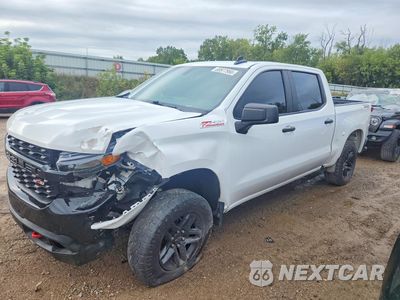 2021 CHEVROLET SILVERADO K1500 TRAIL BOSS CUSTOM 1GCPYCEFXMZ272546 - główne zdjęcie licytacji z USA - miniatura