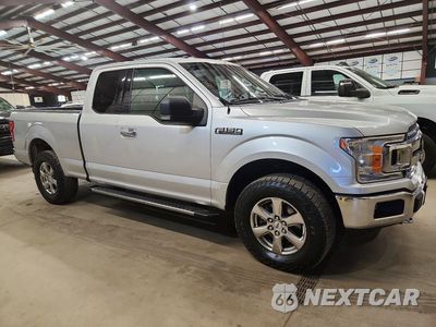 Czwarte zdjęcie samochodu z boku: 2018 FORD F150 SUPER CAB VIN:1FTFX1E51JKE38628 - miniatura